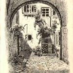 Eisenstadt, Hof des Wohnhauses