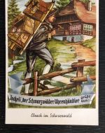 Elzach im Schwarzwald - mechanische Karte