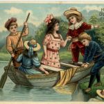 Geburtstag - Kinder in Boot