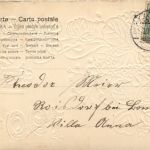 Neujahr - Jahreszahl 1904 - Prägekarte