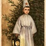 Künstlerkarte Käthe Norborg - Weihnachten