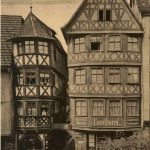 Wertheim - Häusergruppe am Marktplatz