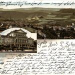 Gruss aus Bad Schwalbach - Litho