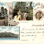 Küssnacht - Gruss aus der Schweiz - Litho