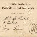 Flühli bei Sachseln - Litho Prägekarte