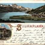 Silvaplana - Hotel Post - Litho