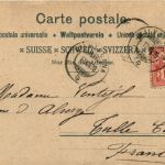 Silvaplana - Hotel Post - Litho