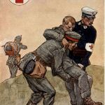 Rotes Kreuz 1914 - Ganzsache Germania 10 Pfennig