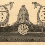 Leipzig - Völkerschlacht Denkmal Datum 12.12.1912 Ganzsache