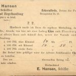 Eckernförde, E.Hansen Käse-und Ziegelhandlung
