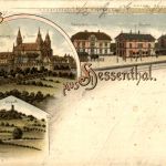 Gruss aus Hessenthal - Litho