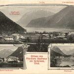 Gruss aus Pfandlers Gasthaus am Achensee