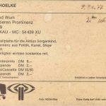 Wim Thoelke mit Autogramm