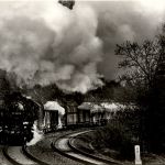 Dampflokomotive Güterzug nach Breitenbrunn bei Erla