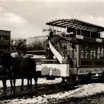 Berline Pferde Eisenbahn