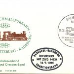 100 Jahre Schmalspurbahn Radebeul Moritzburg Radeburg