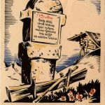 Schwarzer Humor auf Grabstein