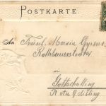 Gruss aus Miesbach - Prägekarte