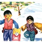 Korea - Künstlerkarte
