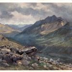 Lienz, Blick durch das Debanttal auf Lienzer Hütte