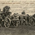 Lager Lechfeld, Grüsse, Truppenübungsplatz. Geschütz-Exerzieren
