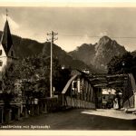 Lienz, iselbrücke mit Spitzkofel