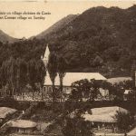 Corea - A christian Corean village on Sunday
