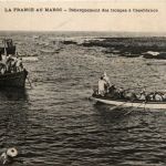 Debarquement des troupes a Casablanca