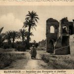 Marrakech - Interieur des Remparts
