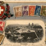 Einsiedeln - Briefmarken - Litho