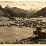 Pfronten-Steinach mit Säuling u. Zugspitze