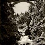 Fall - Sylvenstein, Dürrach-Klamm-Brücke