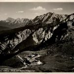 Hochalm, Blick auf karwendelgebirge