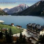 Plansee mit Hotel Forelle, Tirol