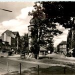 Aschaffenburg, Herstallturm und Weissenburgerstrasse