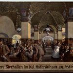München, Hofbräuhaus, Bierhallen