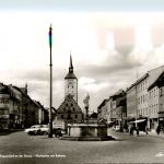 Deggendorf, Marktplatz mit Rathaus