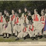 Schwäbischers Volksleben, kindergruppe, Tübingen