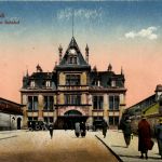 Neuss, Teilansicht am Bahnhof