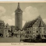 Kitzingen, Rathaus mit Marktturm