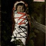 British Columbia - Indian Child in Papoose