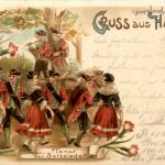Gruss aus Hall - Litho
