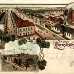 Gruss aus Lockstedter Lager bei Itzehoe - Litho