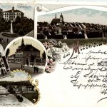 Gruss aus Mittweida - Litho