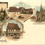 Gruss aus Osnabrück - Litho