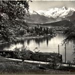 Brienz mit Eisenbahn