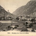 Martigny et la Tour de la Batiaz