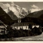 Gsteig bei Interlaken - Die Kirche mit Jungfrau