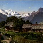 Aeschi - Landschaft mit Blümlisalp