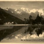 Lac Champex et Chaine du Gd. Combin